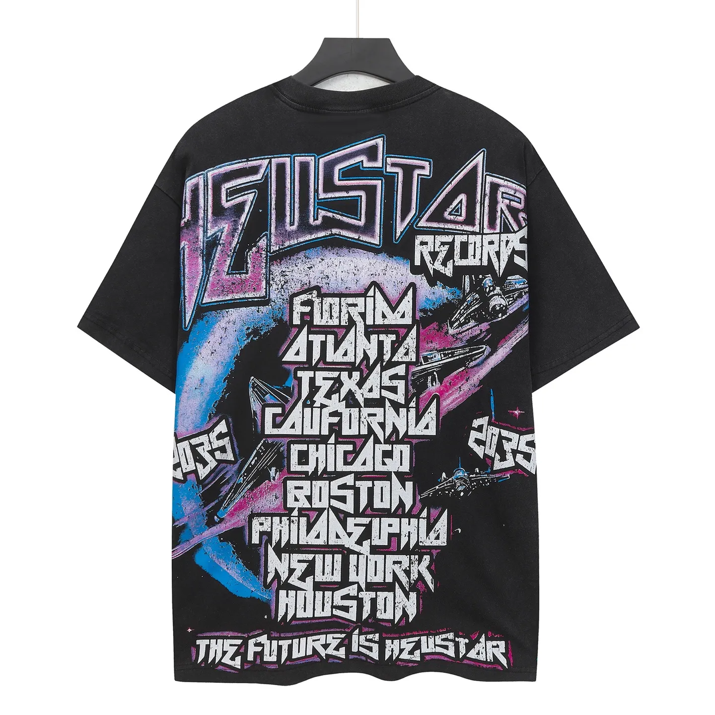 955# Black / I P62 Hellstar T （fabric):32 250 Sizes（size）：S-M- L- X L （colour）： Black 👉